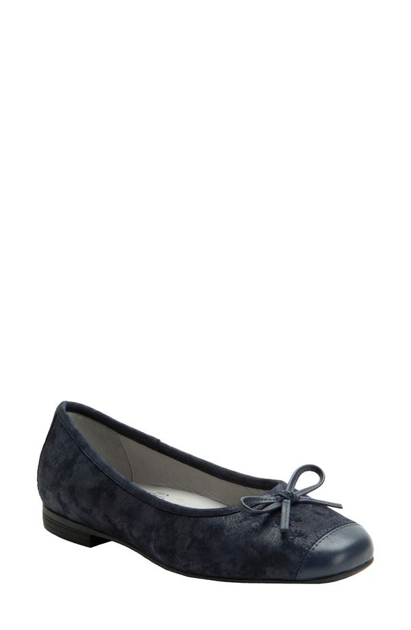 アレグリア レディース シューズ パンプス キャップ Alegria by PG Lite Talya Cap Toe Ballet Flat Navy Mist ネイビー