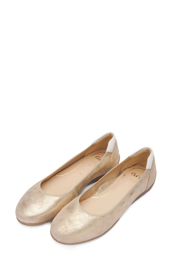 アラ レディース シューズ パンプス ara Balsam Flat Beige ベージュ
