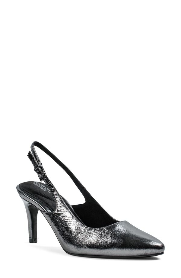 ロックポート レディース シューズ ヒール Rockport Jolie Slingback Pumpewter ピューター