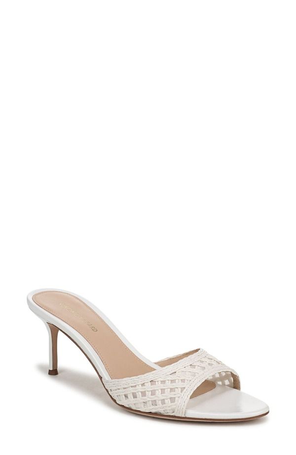 ヴェロニカ ベアード レディース シューズ ヒール サンダル Veronica Beard Tia Woven Sandal Coconut