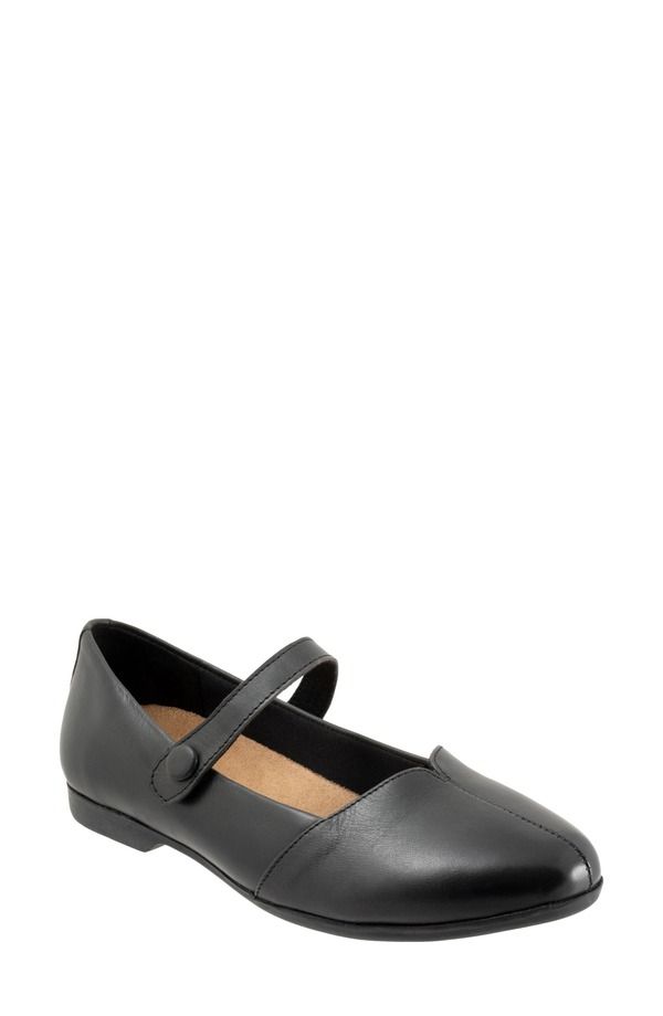 トロッターズ レディース シューズ パンプス Trotters Irene Mary Jane Flat Black ブラック