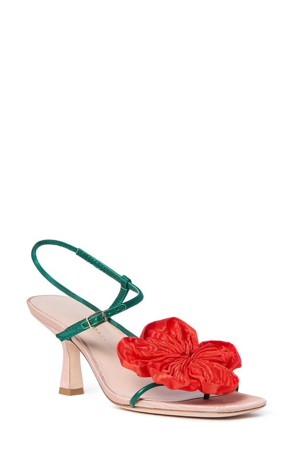 ロフラー ランダル レディース シューズ ヒール サンダル Loefflerandall Frank Slingback Sandal Beige Green Red レッド