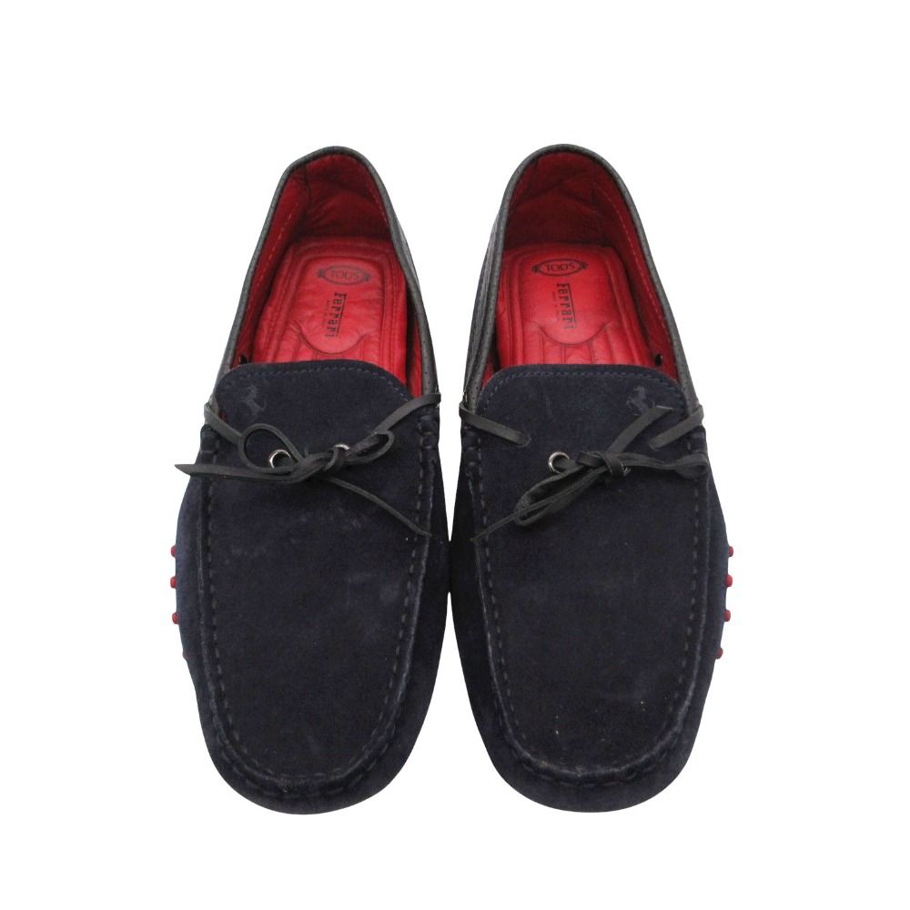 TOD'S トッズ Ferrari フェラーリ ローファー スエード ドライビング