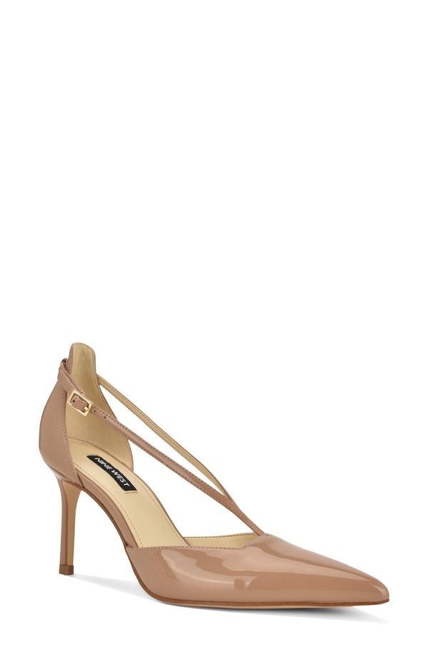 ナインウェスト レディース シューズ ヒール Nine West Collae Pointed Toe Pump Light Natural