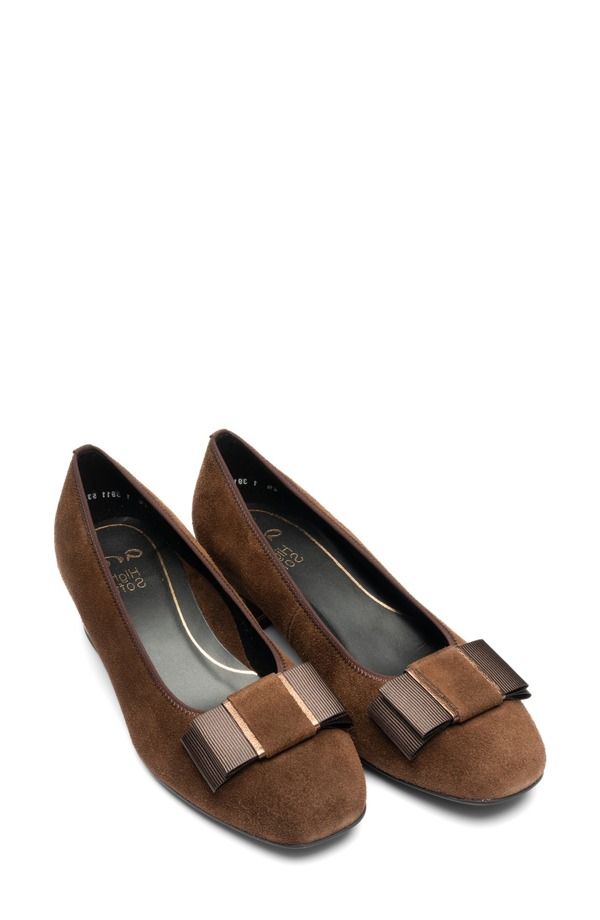 アラ レディース シューズ ヒール スエード ara Garnet Suede Pump Mocca