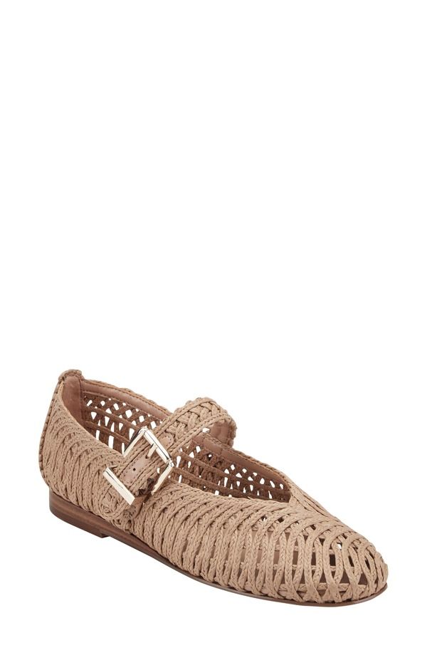 マーク・フィッシャー レディース シューズ パンプス Marc Fisher LTD Emillia Mary Jane Flat Light Natural