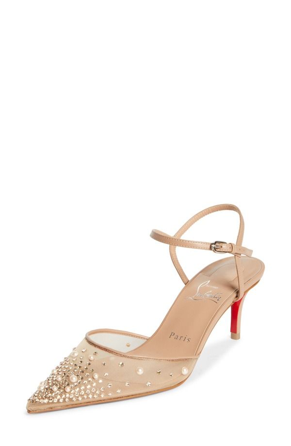 クリスチャン・ルブタン レディース シューズ パンプス Christian Louboutin Miss Z Riviera Pump Blush Blush ブラッシュ