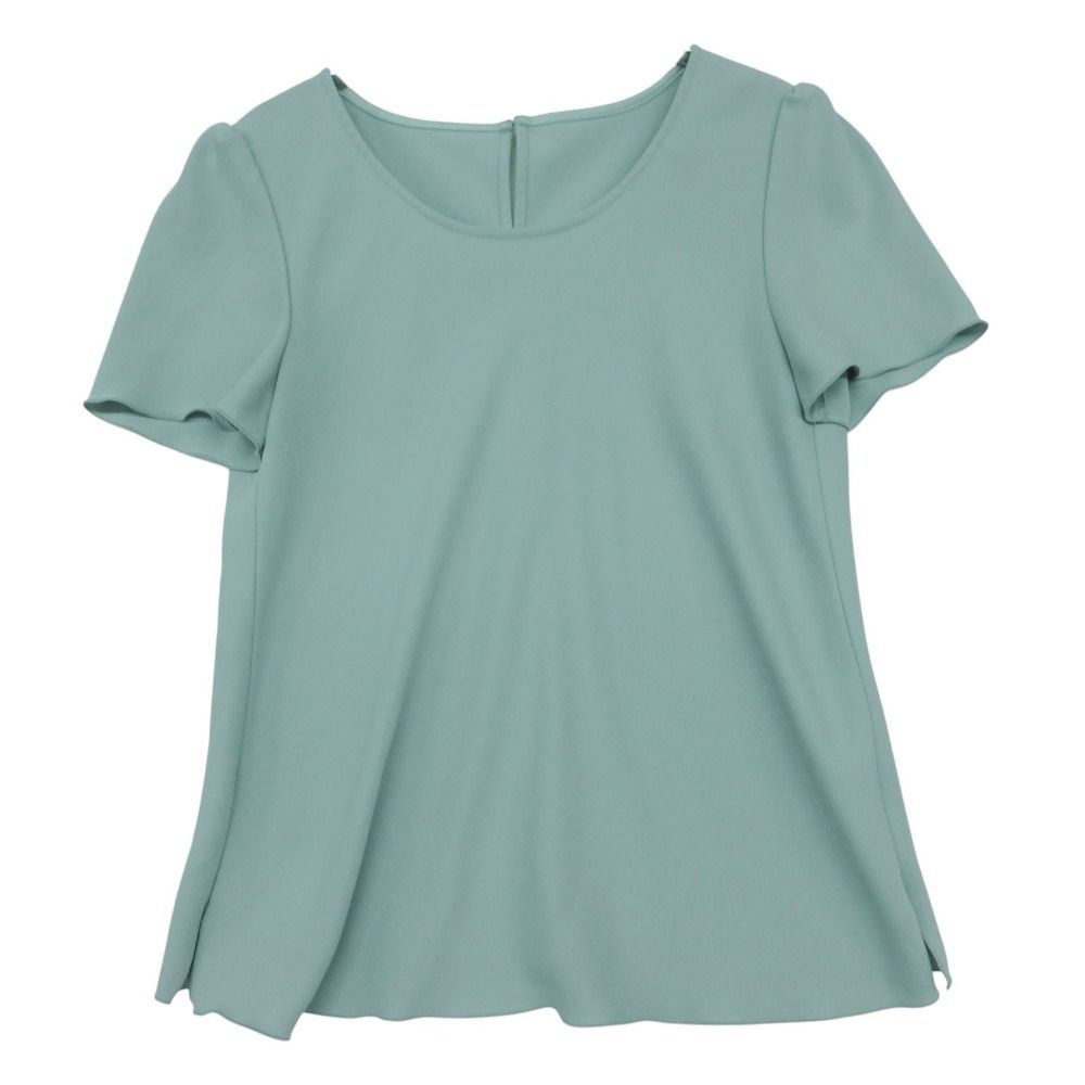 FOXEY　フォクシーニューヨーク　半袖ブラウス 38 FOXEY NEW YORK フォクシー ニューヨーク ブラウス 半袖 シャツ プル