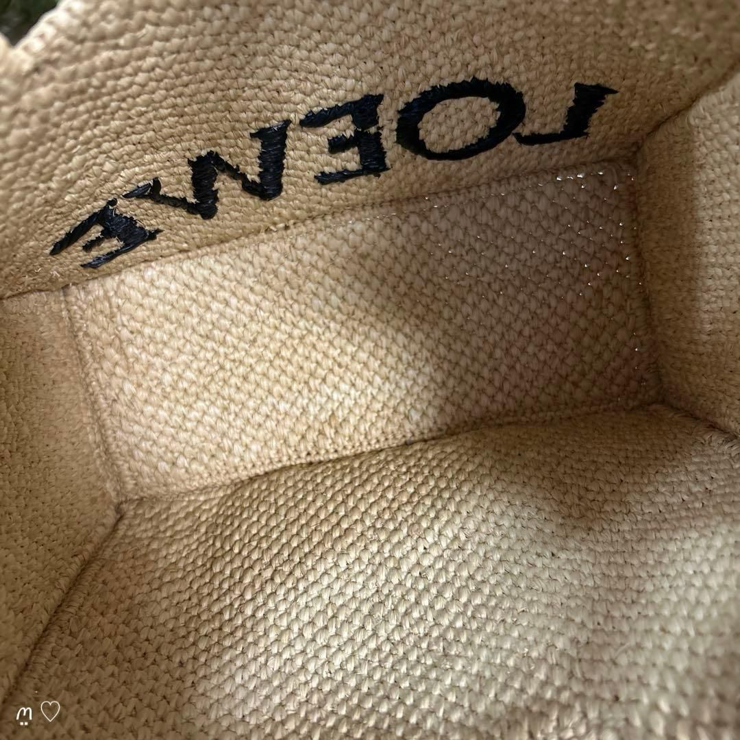 LOEWEロエベ フォントトートスモール ラフィア カゴバッグ斜めがけ