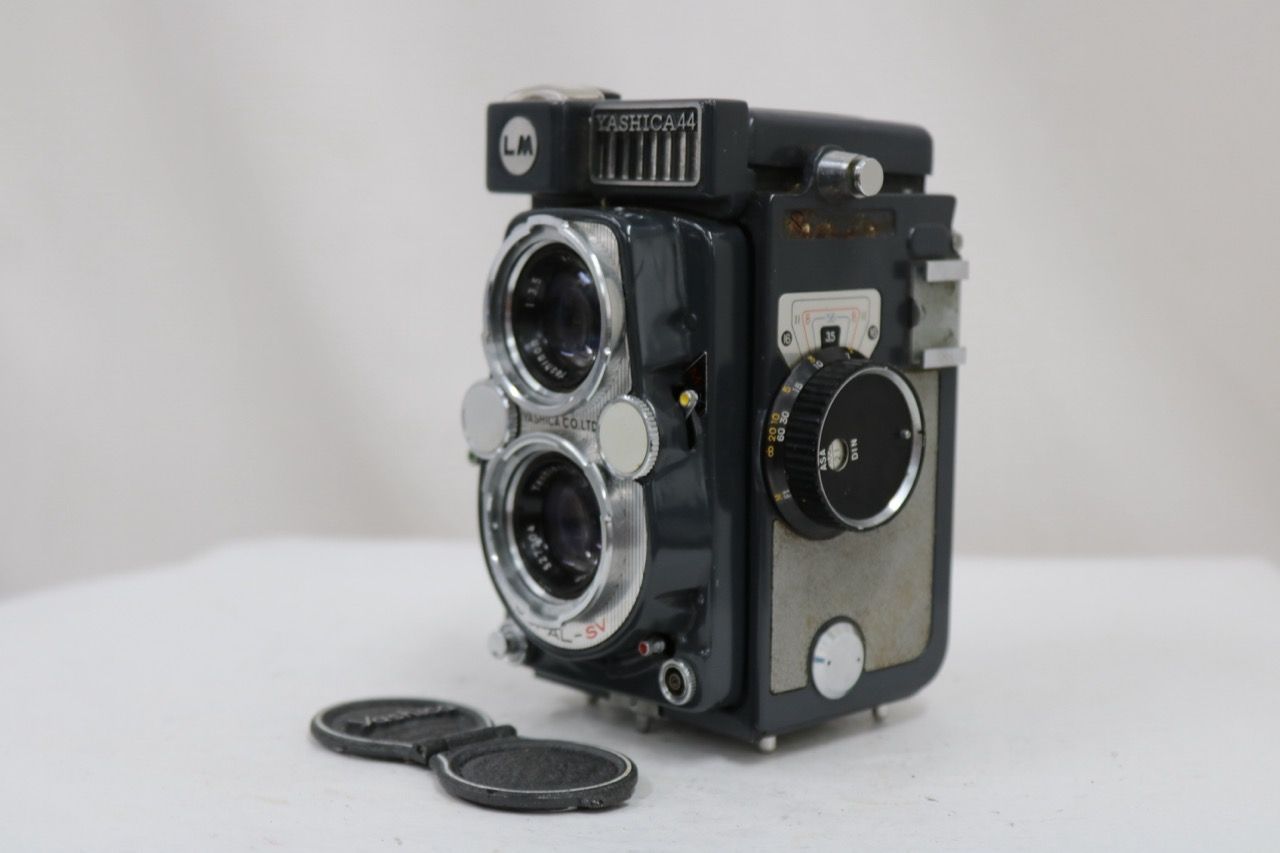 【返品保証】 ヤシカ Yashica YASHICA 44 LM Yashinon 60mm F3.5 二眼カメラ e14724
