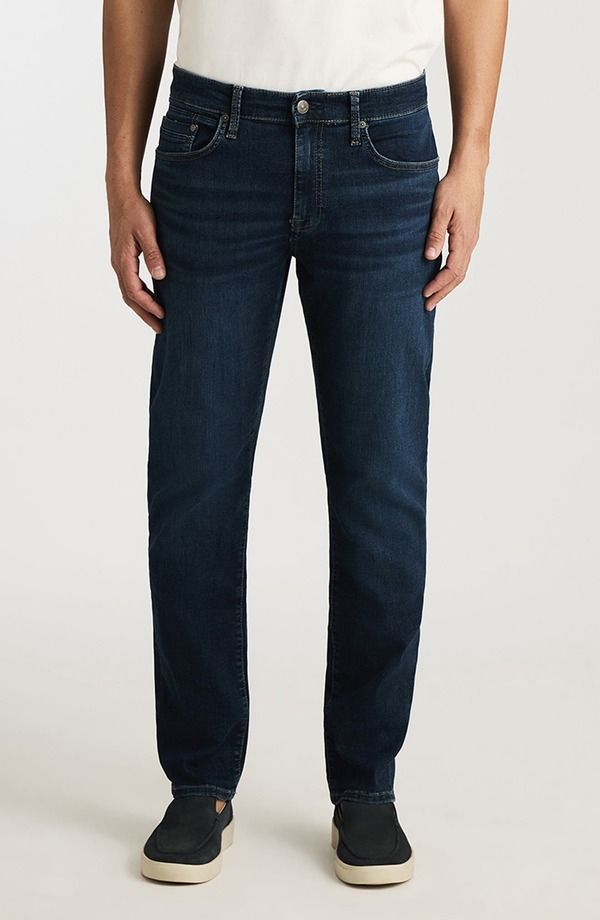 マーヴィ ジーンズ メンズ ボトムス デニムパンツ ストレート Mavi Jeans Marcuslim Straight Leg Jeans Dark Brushed Organic Vintage