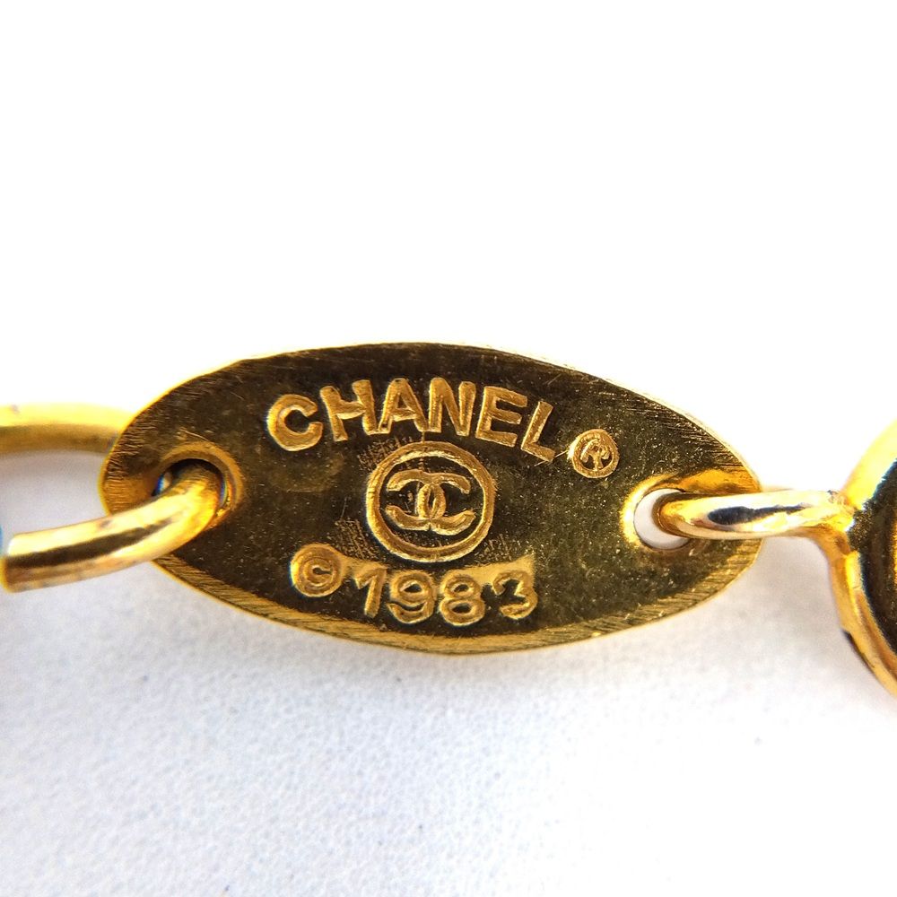 シャネル CHANEL ライオン ヴィンテージ ブレスレット GPg ゴールド