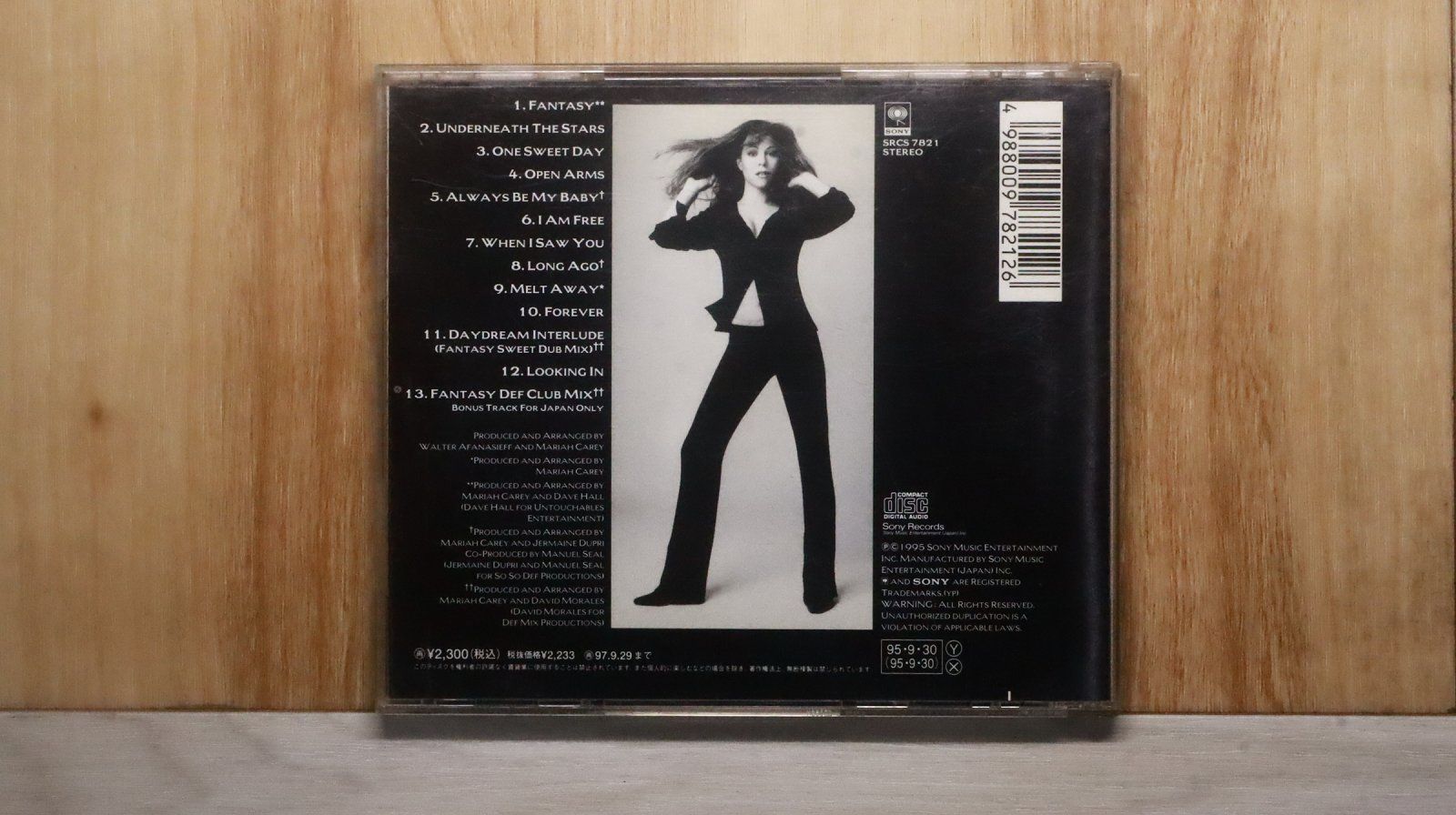 国内盤CD☆マライア・キャリー/Mariah Carey□ DAYDREAM 【SRCS7821