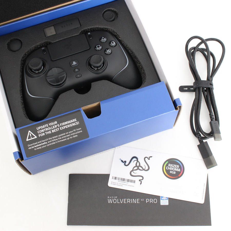 【美品】Razer Wolverine V2 Pro RZ06-04710100-R3A1 ブラック ワイヤレスゲーミングコントローラー レイザー 本体 13,627円