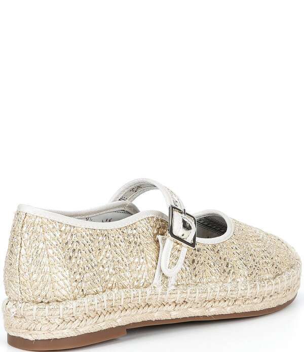 カッパーキー レディース シューズ パンプス Copper Key Destin Raffia Mary Janespadrille Flats Light Gold ゴールド