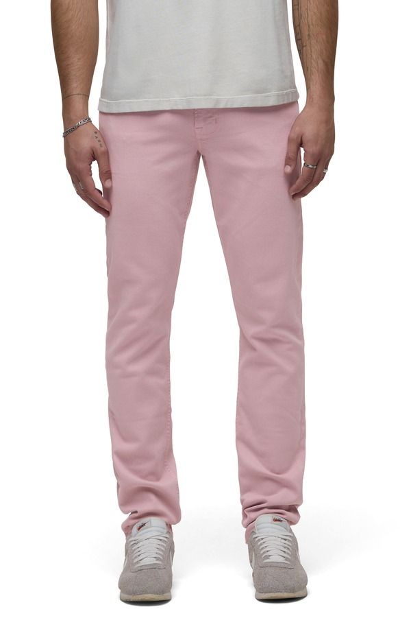 ハドソンジーンズ メンズ ボトムス デニムパンツ ストレート Hudson Jeans Blake Slim Straight Leg Jeans Pale Mauve