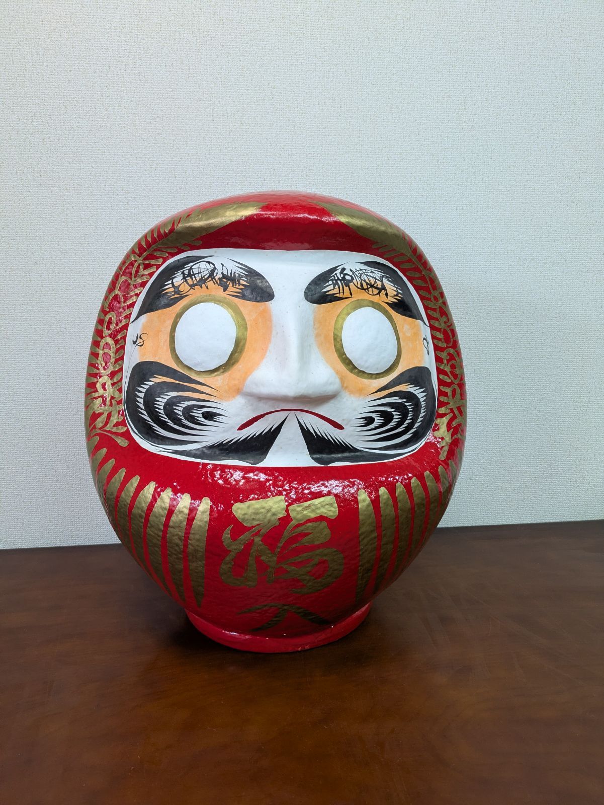 特大サイズ】福だるま 高さ約50cm 縁起物 開運 商売繁盛 祈願