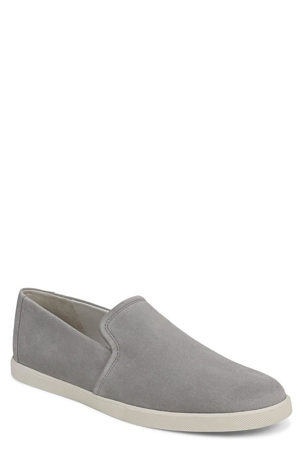 ヴィンス メンズ シューズ スニーカー スエード ローファー Vince Sean Suede Loafer Sneaker Smoke Grey グレー