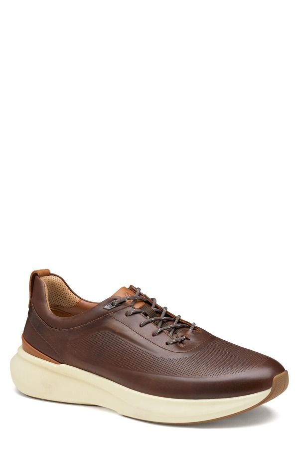 ジョンストンアンドマーフィー メンズ シューズ スニーカー Johnston Murphy Declan Waterproof Sneaker Brown Waterproofull Grain ブラ
