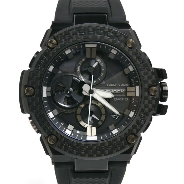CASIO カシオ G-SHOCK 腕時計 ソーラー GST-B100X-1AJF メンズ 中古