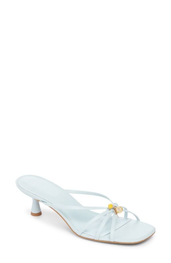 ビーピー レディース シューズ サンダル ヒール BP Bliss Kitten Heel Slide Sandal Blue Ice ブルー
