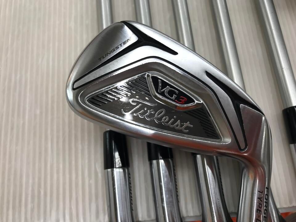 タイトリスト　VG3 TYPE-D 2018　MCI 60　Rフレックス　アイアンセット　中古　ゴルフドゥ！成田美郷台店【最短即日発送】