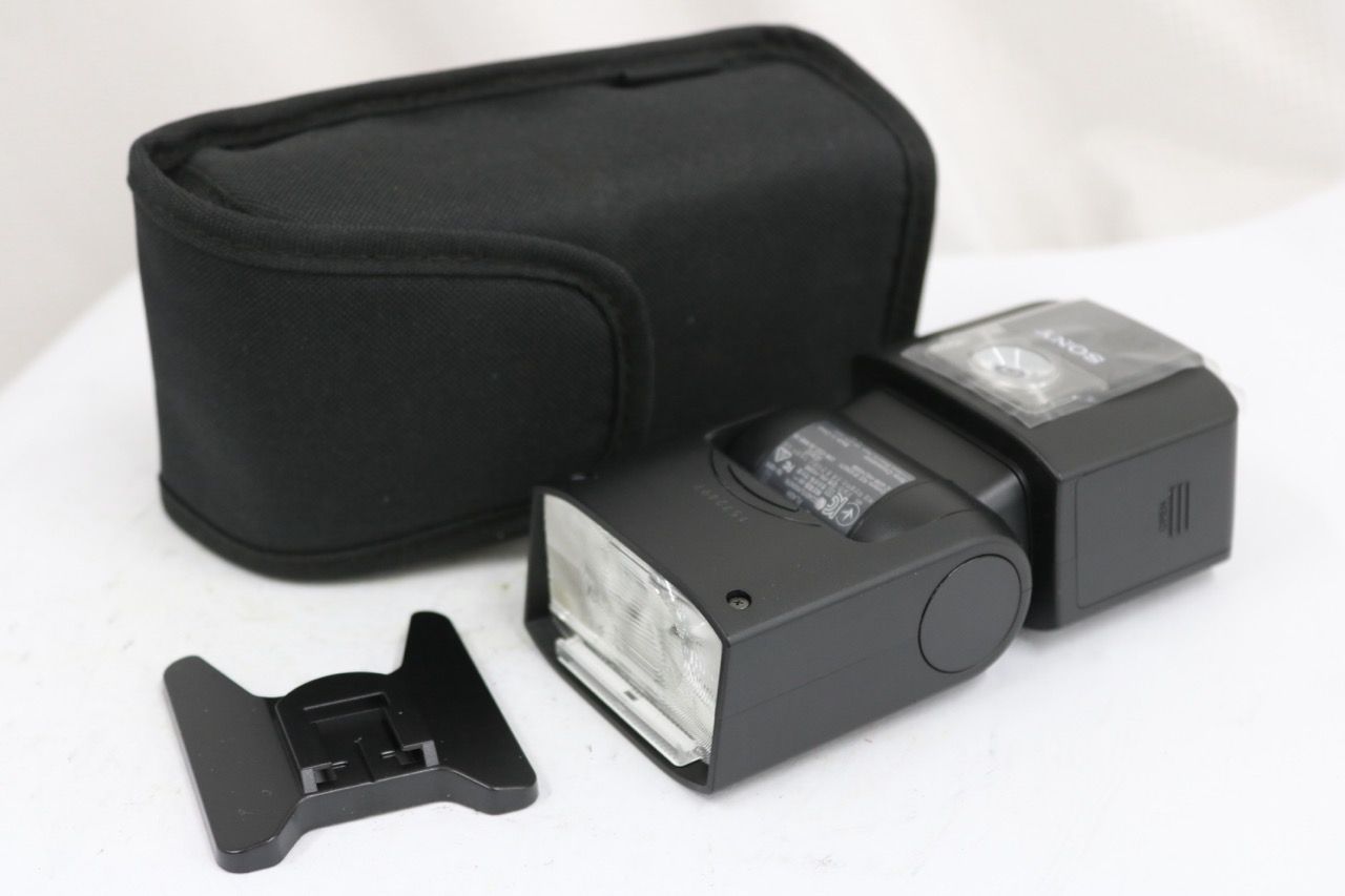 美品 返品保証】 ソニー Sony HVL-F45RM FLASH ケース付き ストロボ