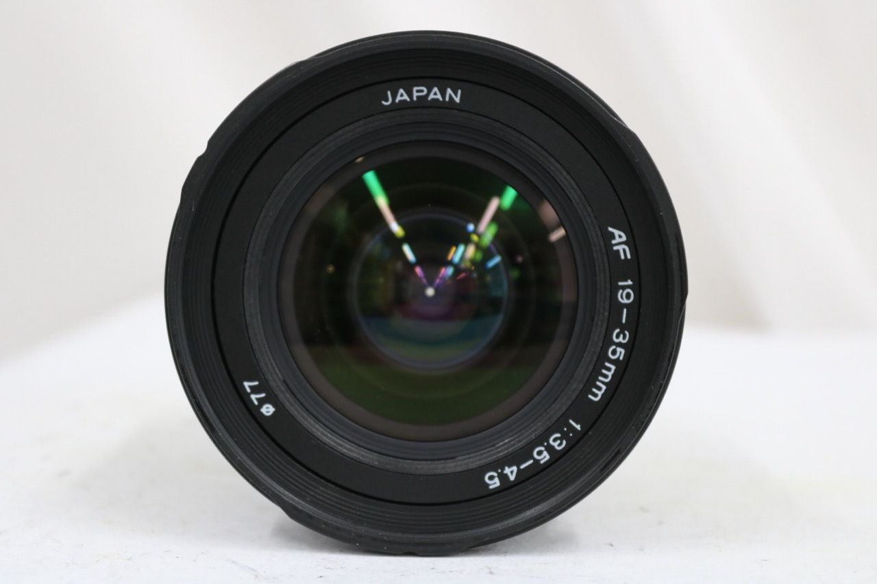 訳あり品】 トキナー Tokina AF 19-35mm F3.5-4.5 ニコンマウント 前後 