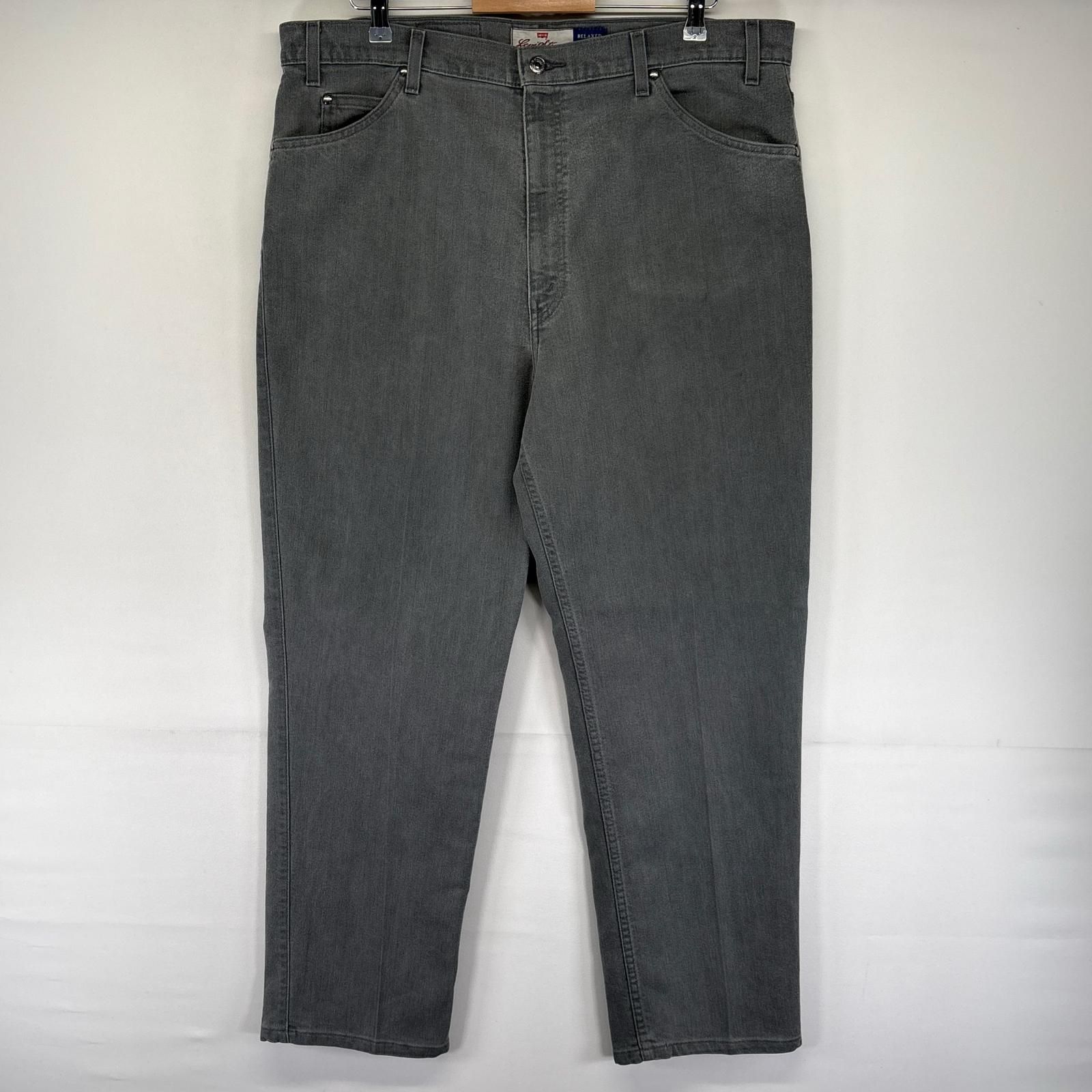 古着 90's/90年代 リーバイス Levi's デニム パンツ Gパン ジッパーフライ 大きいサイズ カラーデニム 540 W40 L30 グレー系 メンズ