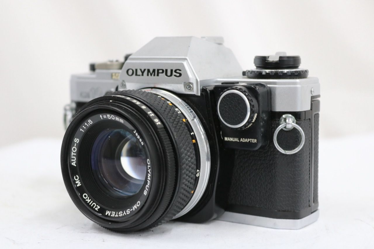 【返品保証】 オリンパス Olympus ZUIKO MC AUTO-S 50mm F1.8 ボディレンズセット e14768