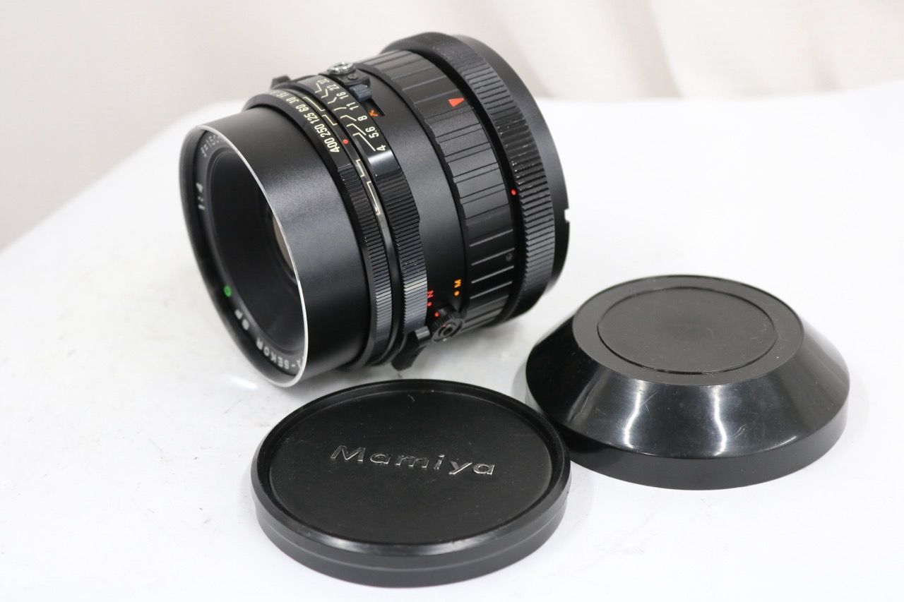 【返品保証】 マミヤ Mamiya MAMIYA-SEKOR SF C 150mm F4 前後キャップ付き 中判レンズ e14774
