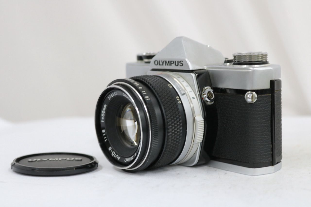 【返品保証】 オリンパス Olympus OM-1 F ZUIKO AUTO-S 50mm F1.8 ボディレンズセット e14812