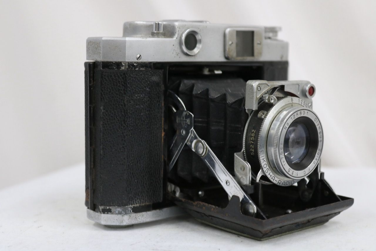 【訳あり品】 マミヤ Mamiya MAMIYA-6 ZUIKO F C 7.5cm F3.5 蛇腹カメラ e14793