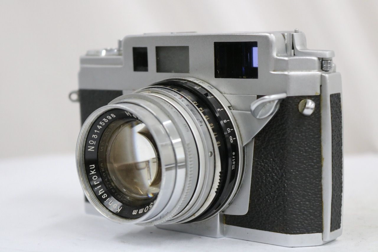 【返品保証】 コニカ KONICA Konica III A Hexanon 50mm F1.8 レンジファインダー カメラ e14811