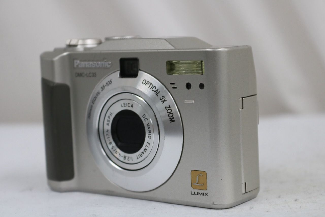 【返品保証】 パナソニック Panasonic LUMIX DMC-LC33 3x コンパクトデジタルカメラ e14831