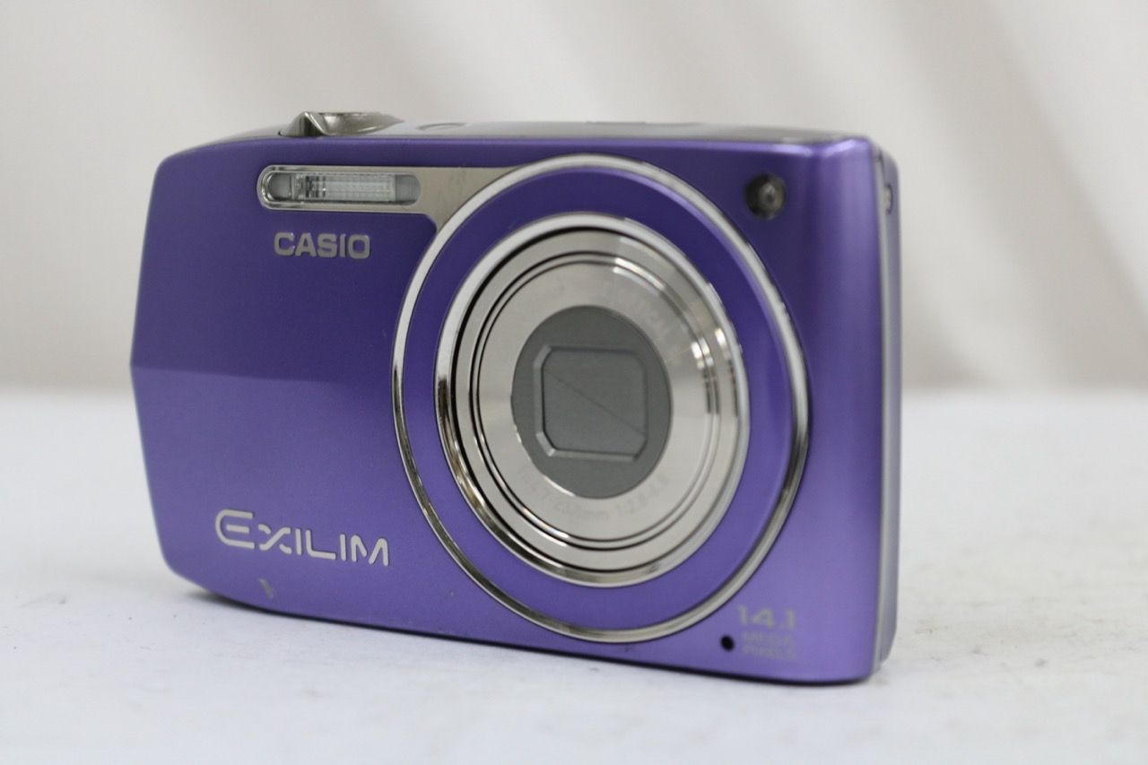 【返品保証】 カシオ Casio EXILIM EX-Z2000 パープル 5x コンパクトデジタルカメラ e14833