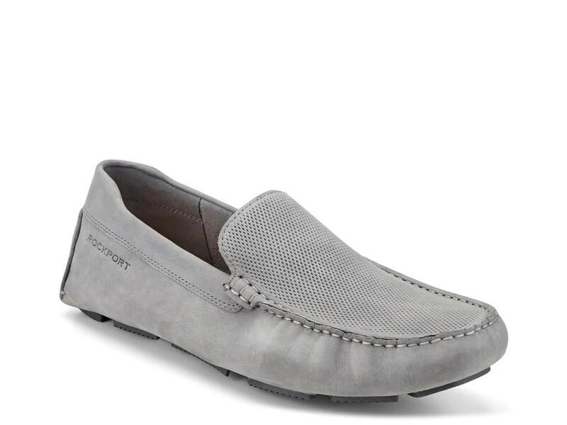 ロックポート メンズ シューズ スリッポン・ローファー RockportRodger Loafer Grey グレー