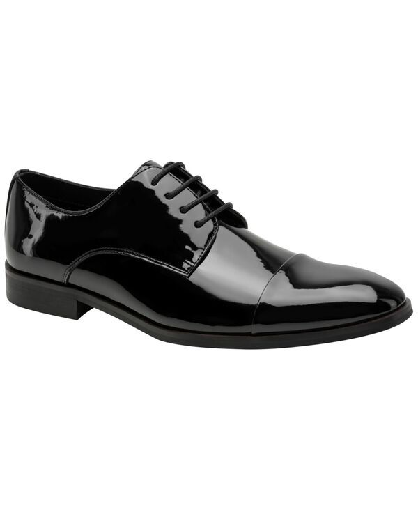 ケネスコール メンズ シューズ オックスフォード キャップ Kenneth Cole New York Mens Hezner Formal Cap Toe Oxford Shoes Black ブラ