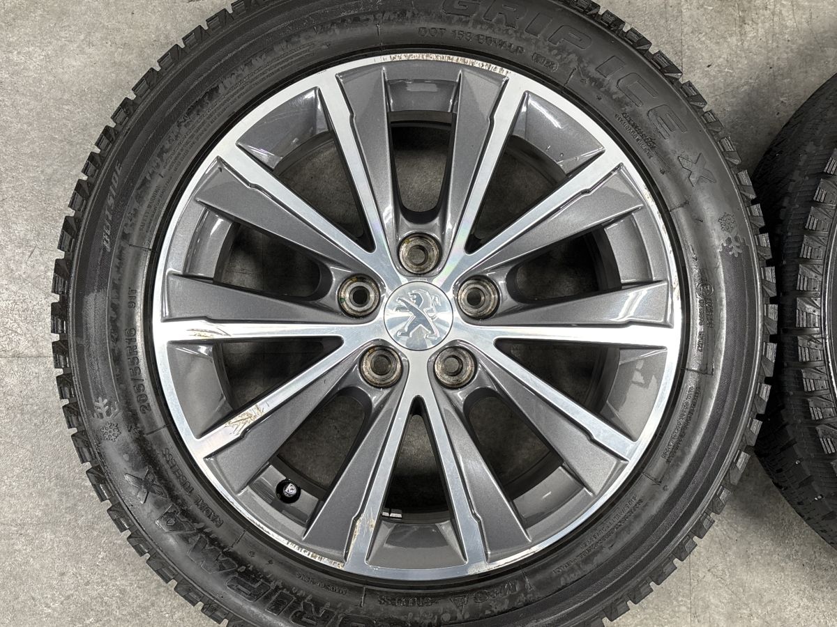 正規品】プジョー 308 純正 16in 7J +44 PCD108 品番 9677989677