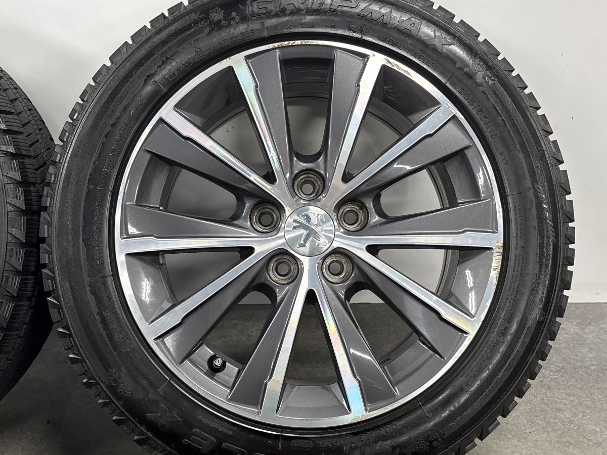 正規品】プジョー 308 純正 16in 7J +44 PCD108 品番 9677989677