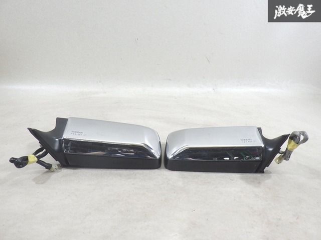 希少！【保証付】 日産 純正 Y30 セドリック グロリア ドアミラー