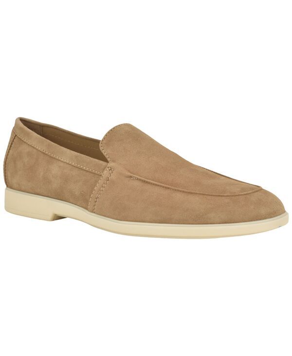 カルバンクライン メンズ シューズ スリッポン・ローファー Calvin Klein Mens Colern Casual Slipon Loafers Light Natural Suede