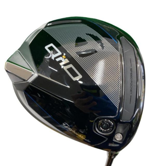 【中古】 テーラーメイド Qi10 10.5° ドライバー DR Diamana BLUE TM50(Qi10 DR) (フレックスS) メンズ 男性用 右利き 右用 Bランク ゴルフクラブ