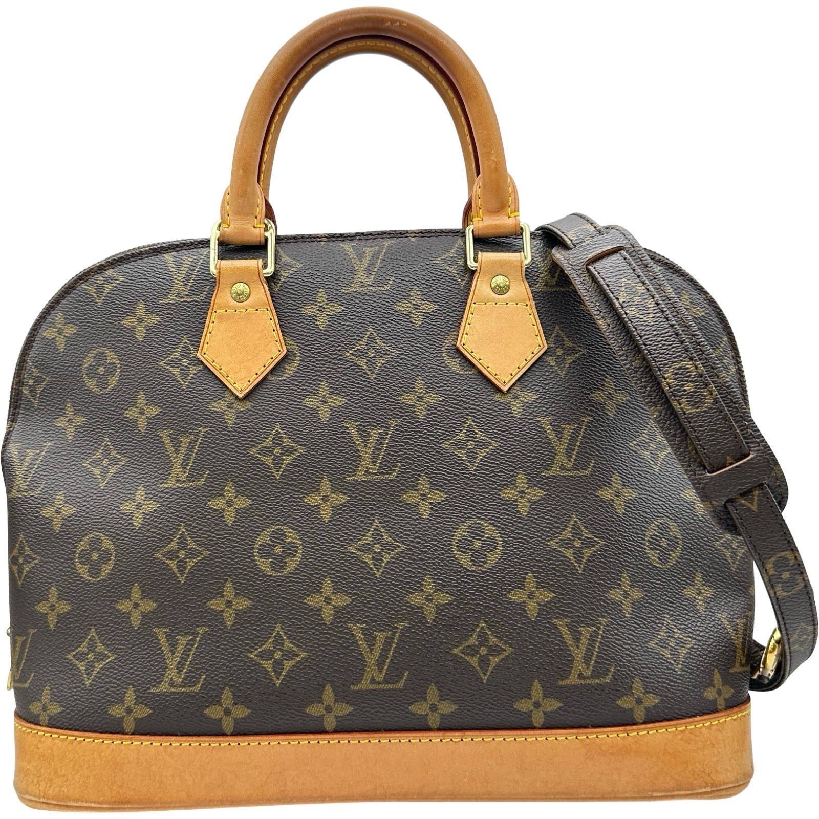 ルイ・ヴィトン LOUIS VUITTON アルマ M51130 ブラウン モノグラム・キャンバス レディース ショルダーバッグ