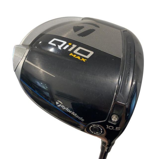 【中古】 テーラーメイド Qi10 MAX 10.5° ドライバー DR Diamana BLUE TM50(Qi10 DR) (フレックスS) メンズ 男性用 右利き 右用 Cランク ゴルフクラブ