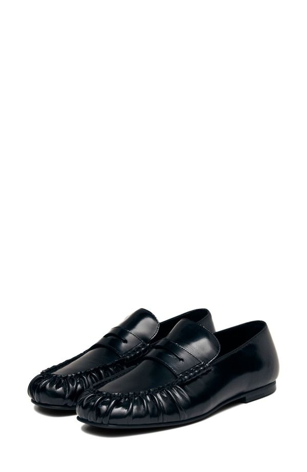 アロハス レディース シューズ スリッポン・ローファー ALOHAS Aven Penny Loafer Black ブラック