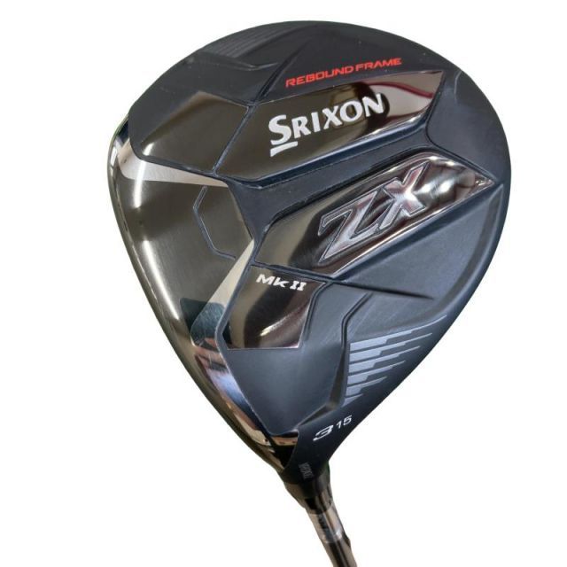【中古】 ダンロップ SRIXON ZX Mk II 3W レフティ フェアウェイウッド FW Diamana ZX-II 50 (フレックスS) メンズ 男性用 左利き レフティ 左用 Cランク ゴルフクラブ