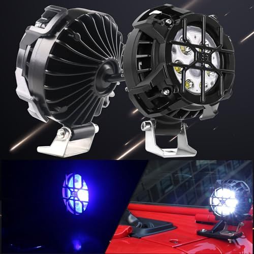 ライトポッド 4インチ 42W 4000LM LEDポッド オフロードスポットドライビング フォグランプ LEDワークライト ２個セット For トラック車 ATV SUV ATV ジープボートts
