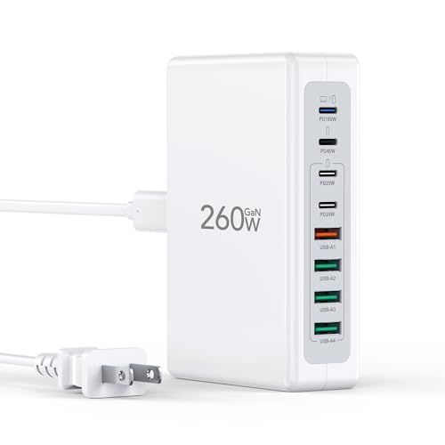 PD100 急速充電器 8 ポート シングルポート最大出力100W ノートパソコン MAC充電器USB コンセント ACアダプター MacBook Pro/Air iPad Pro iPhone 16 15 14 13 12 Galaxy S23 Notets