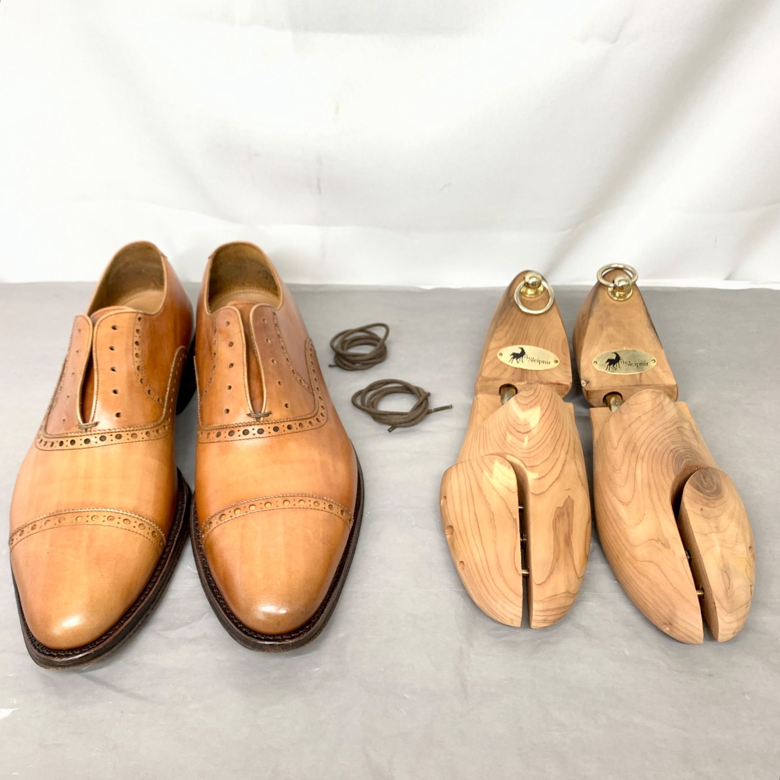 【USED】Jalan Sriwijay ジャランスリウァヤ 革靴 シューキーパー付属 98409　9 1/2(約27.5cm)　　M80625-1